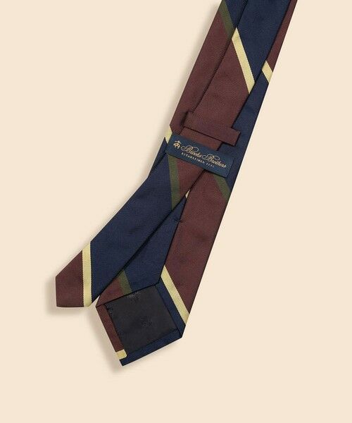 Brooks Brothers / ブルックス ブラザーズ ネクタイ | シルク　ワイドマルチストライプ　レップタイ | 詳細1