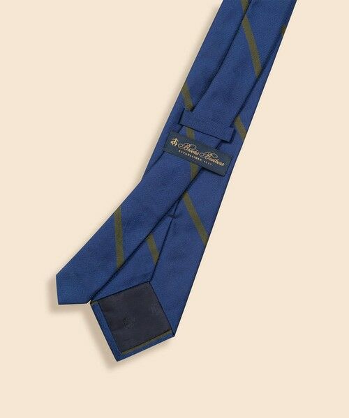 Brooks Brothers / ブルックス ブラザーズ ネクタイ | シルク　ワイドバーストライプ　レップタイ | 詳細1