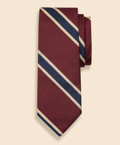 Brooks Brothers / ブルックス ブラザーズ ネクタイ | シルク　ワイドBB#2ストライプ　レップタイ