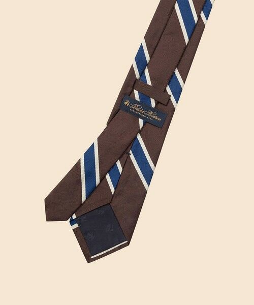 Brooks Brothers / ブルックス ブラザーズ ネクタイ | シルク　ワイドBB#2ストライプ　レップタイ | 詳細1