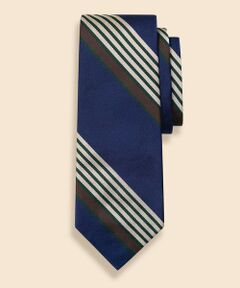 Brooks Brothers / ブルックス ブラザーズ ネクタイ | シルク　マルチストライプ　レップタイ