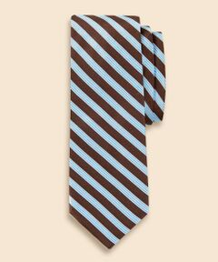 Brooks Brothers / ブルックス ブラザーズ ネクタイ | シルクサテン　ミニBB#1ストライプタイ