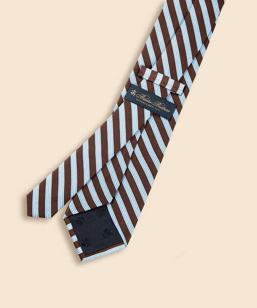 Brooks Brothers / ブルックス ブラザーズ ネクタイ | シルクサテン　ミニBB#1ストライプタイ | 詳細1