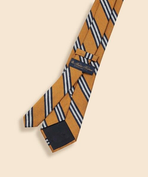 Brooks Brothers / ブルックス ブラザーズ ネクタイ | シルクシャンタン　BB#1ストライプタイ | 詳細3