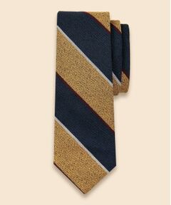 Brooks Brothers / ブルックス ブラザーズ ネクタイ | ウールブレンド　メランジ　ワイドストライプタイ