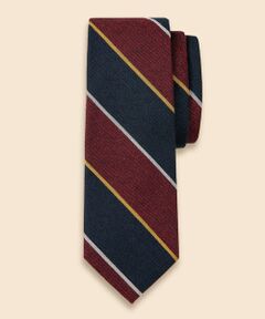 Brooks Brothers / ブルックス ブラザーズ ネクタイ | ウールブレンド　メランジ　ワイドストライプタイ