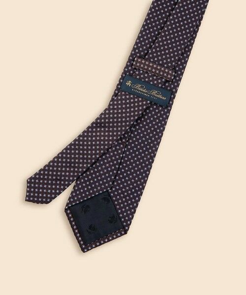 Brooks Brothers / ブルックス ブラザーズ ネクタイ | シルク　トーナルスクエア　ジャカードタイ | 詳細1