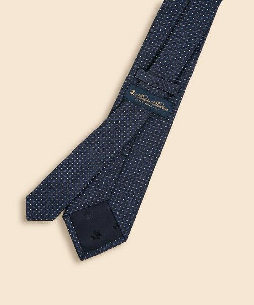 Brooks Brothers / ブルックス ブラザーズ ネクタイ | シルク　ドット×スクエア　ジャカードタイ | 詳細2