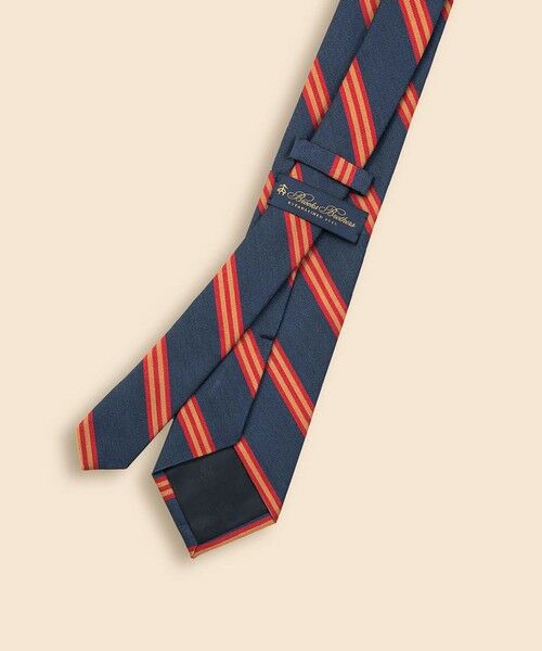 Brooks Brothers / ブルックス ブラザーズ ネクタイ | タッサーシルク／コットン　BB#1ストライプタイ | 詳細2