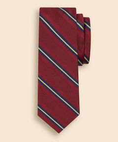 ※松おじさん様꧁極美品꧂ ブルックスブラザーズ ネクタイ ストライプ ネイビー 極美品】 Brooks Brothers ブルックスブラザーズ ネクタイ