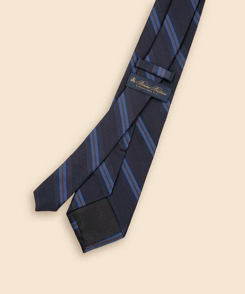 Brooks Brothers / ブルックス ブラザーズ ネクタイ | シルク／コットン　サテン　ストライプタイ | 詳細2