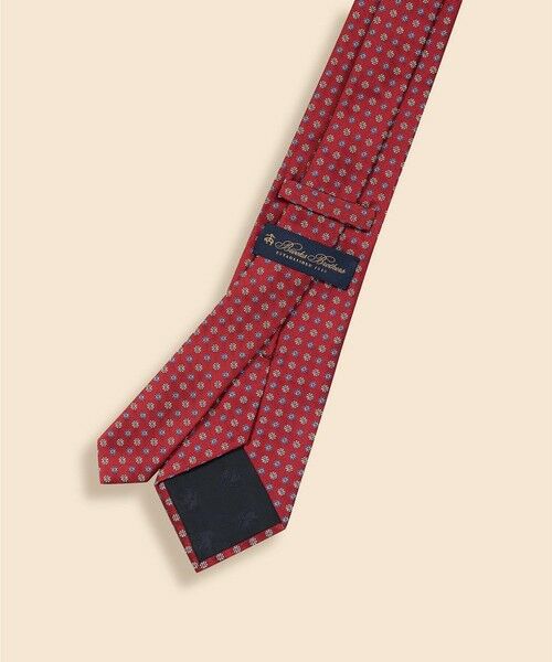 Brooks Brothers / ブルックス ブラザーズ ネクタイ | シルク　トーナルフラワーモチーフ　ジャカードタイ | 詳細2