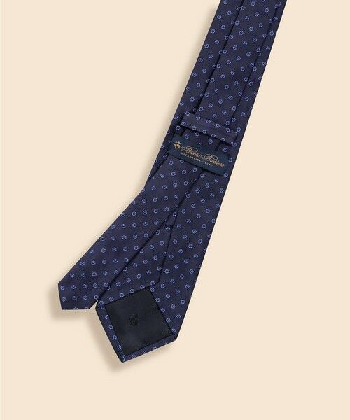 Brooks Brothers / ブルックス ブラザーズ ネクタイ | シルク　スモールフラワー　ジャカードタイ | 詳細2