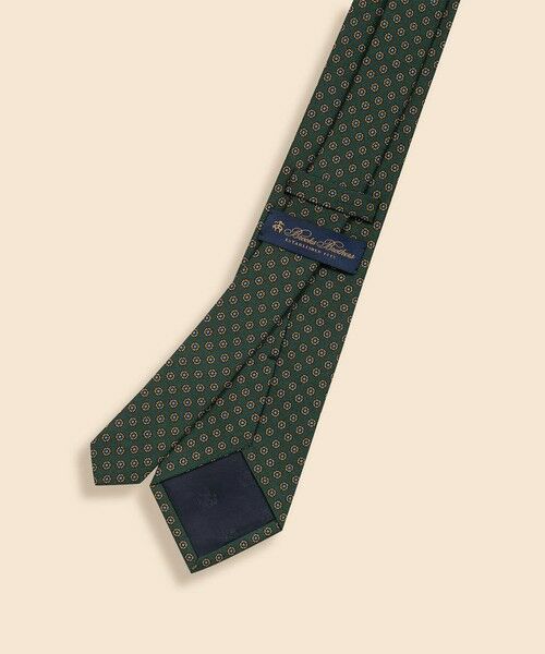 Brooks Brothers / ブルックス ブラザーズ ネクタイ | シルク　フラワーモチーフ　プリントタイ | 詳細1