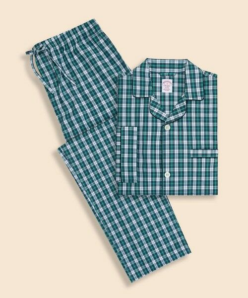 Brooks Brothers / ブルックス ブラザーズ ルームウェア | コットンブロードクロス チェック パジャマ | 詳細3