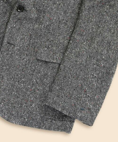 Brooks Brothers / ブルックス ブラザーズ テーラードジャケット | ウールドネガルツイード　段返り3釦サックジャケット　Traditional　MadebyRINGJACKET | 詳細2