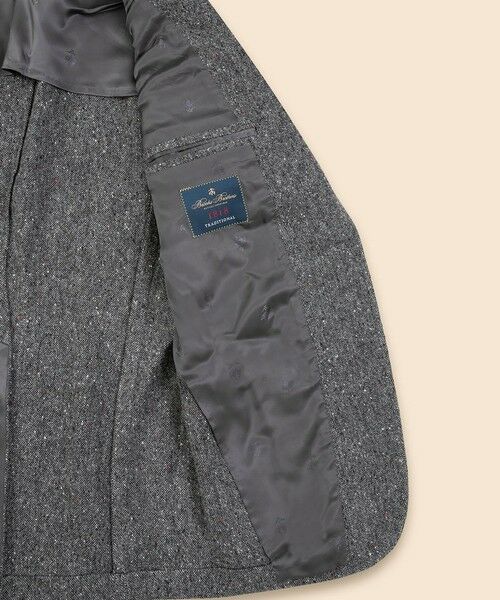 Brooks Brothers / ブルックス ブラザーズ テーラードジャケット | ウールドネガルツイード　段返り3釦サックジャケット　Traditional　MadebyRINGJACKET | 詳細5