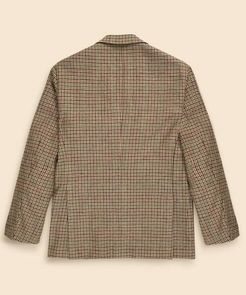 Brooks Brothers / ブルックス ブラザーズ テーラードジャケット | ウールツイード ガンクラブチェック シングル2釦ジャケット Classic MadebyRINGJACKET | 詳細1