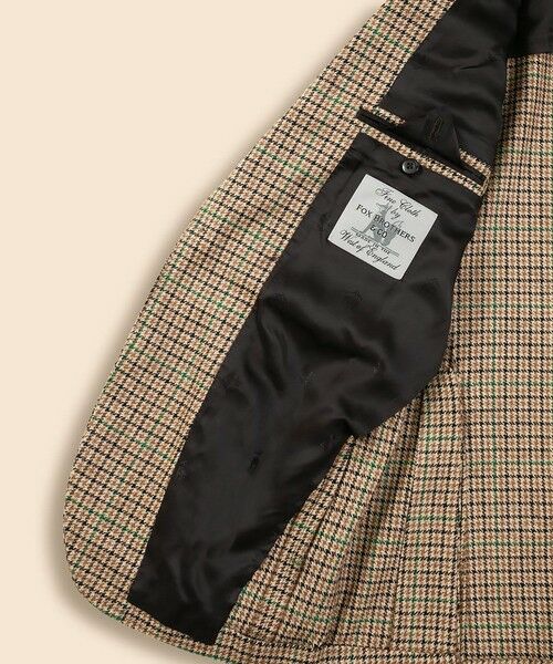 Brooks Brothers / ブルックス ブラザーズ テーラードジャケット | ウールツイード ガンクラブチェック シングル2釦ジャケット Classic MadebyRINGJACKET | 詳細4