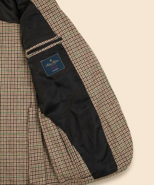 Brooks Brothers / ブルックス ブラザーズ テーラードジャケット | ウールツイード ガンクラブチェック シングル2釦ジャケット Classic MadebyRINGJACKET | 詳細5