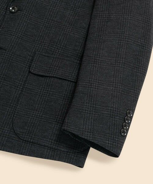 Brooks Brothers / ブルックス ブラザーズ テーラードジャケット | ウール ニット グレンチェック シングル2釦ジャケット Classic | 詳細2