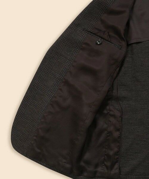 Brooks Brothers / ブルックス ブラザーズ テーラードジャケット | ウール ニット グレンチェック シングル2釦ジャケット Classic | 詳細10