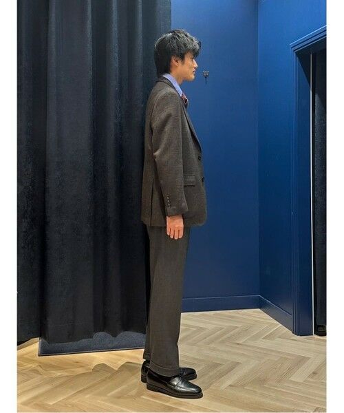 Brooks Brothers / ブルックス ブラザーズ テーラードジャケット | ウール ニット グレンチェック シングル2釦ジャケット Classic | 詳細13