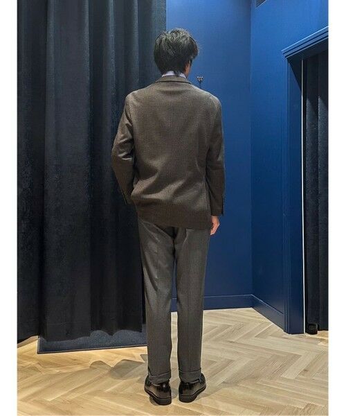 Brooks Brothers / ブルックス ブラザーズ テーラードジャケット | ウール ニット グレンチェック シングル2釦ジャケット Classic | 詳細14