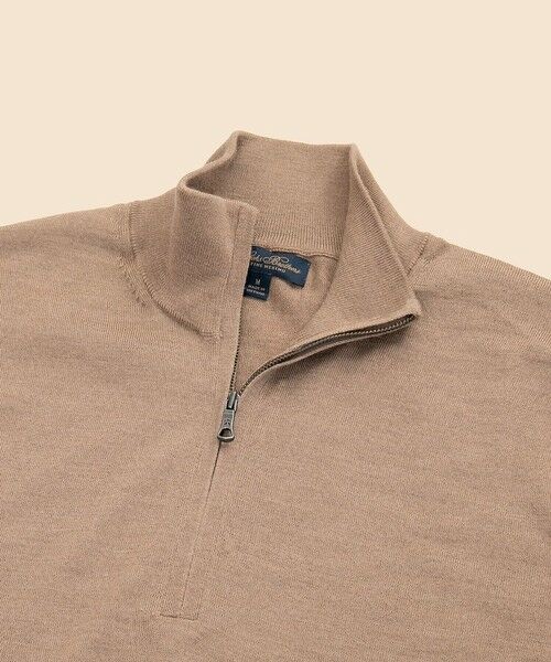 Brooks Brothers / ブルックス ブラザーズ ニット・セーター | メリノウール　ハーフジップ　モックネックセーター | 詳細2