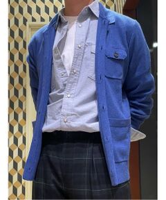 Brooks Brothers / ブルックス ブラザーズ カーディガン・ボレロ | スーピマコットン　リブニット　チョアジャケットセーター