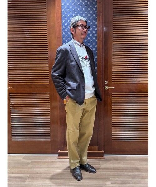 Brooks Brothers / ブルックス ブラザーズ スウェット | コットンフレンチテリー　ポールブラウン　エンブロイダリー　スウェットシャツ | 詳細5