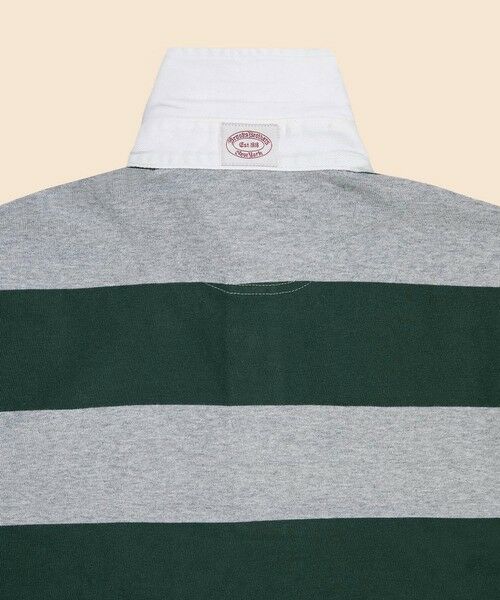 Brooks Brothers / ブルックス ブラザーズ ポロシャツ | コットンジャージー GFロゴ ラグビーシャツ | 詳細2