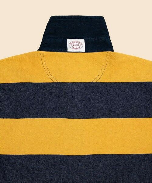 Brooks Brothers / ブルックス ブラザーズ ポロシャツ | コットンジャージー GFロゴ ラグビーシャツ | 詳細5