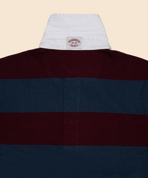 Brooks Brothers / ブルックス ブラザーズ ポロシャツ | コットンジャージー GFロゴ ラグビーシャツ | 詳細8