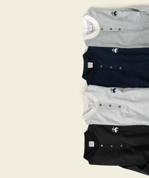 Brooks Brothers / ブルックス ブラザーズ スウェット | ◆オンラインストア限定◆ コットンフレンチテリー　ビッグGFロゴ　ハーフボタンスウェットシャツ | 詳細6