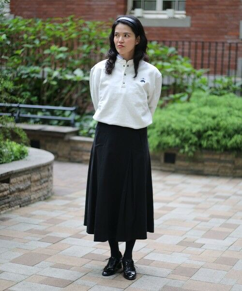 Brooks Brothers / ブルックス ブラザーズ スウェット | ◆オンラインストア限定◆ コットンフレンチテリー　ビッグGFロゴ　ハーフボタンスウェットシャツ | 詳細10