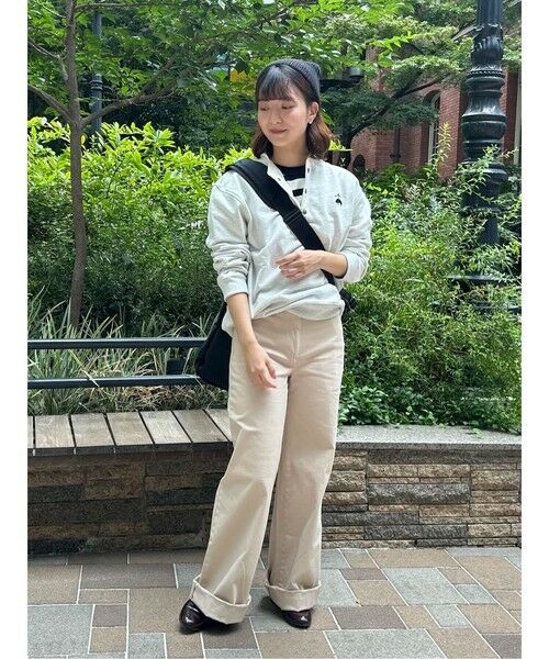 Brooks Brothers / ブルックス ブラザーズ スウェット | ◆オンラインストア限定◆ コットンフレンチテリー　ビッグGFロゴ　ハーフボタンスウェットシャツ | 詳細13