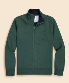 Brooks Brothers / ブルックス ブラザーズ スウェット | コットン／ポリエステル　ピケ　GFロゴ　ダブルフェイスフルジップ