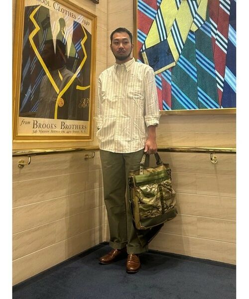 Brooks Brothers / ブルックス ブラザーズ シャツ・ブラウス | コットンオックスフォード ストライプ フライデーシャツ | 詳細10