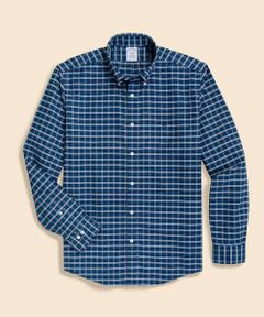 Brooks Brothers / ブルックス ブラザーズ シャツ・ブラウス | ストレッチオックスフォード　GFロゴ　シーズナルパターン　カジュアルシャツ　Regular Fit