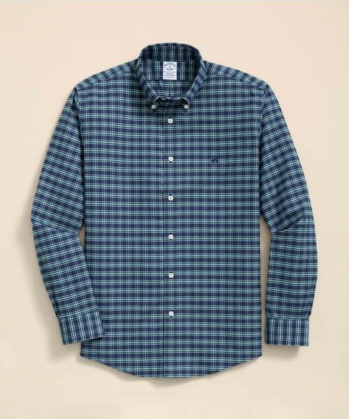 Brooks Brothers/ブルックス ブラザーズ ストレッチオックスフォード GFロゴ シーズナルパターン カジュアルシャツ Regular Fit ブルー系その他2 M Brooks Brothers/ブルックス ブラザーズ ストレッチオックスフォード GFロゴ シーズナルパターン カジュアルシャツ Regular Fit ブルー系その他2 M