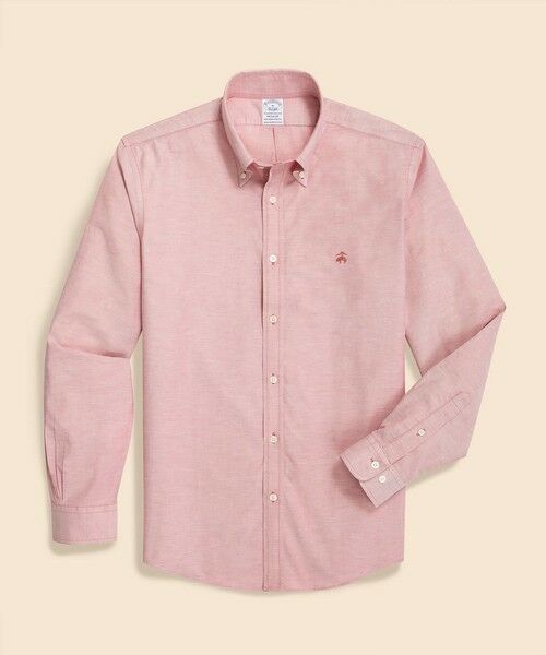 Brooks Brothers/ブルックス ブラザーズ ストレッチオックスフォード GFロゴ シーズナルカラー カジュアルシャツ Regular Fit レッド L Brooks Brothers/ブルックス ブラザーズ ストレッチオックスフォード GFロゴ シーズナルカラー カジュアルシャツ Regular Fit レッド L