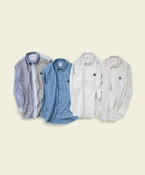 Brooks Brothers / ブルックス ブラザーズ シャツ・ブラウス | ◆オンラインストア限定◆ コットン　ビッグGFロゴ　ボタンダウン　ファンシャツ　Traditional Fit | 詳細5