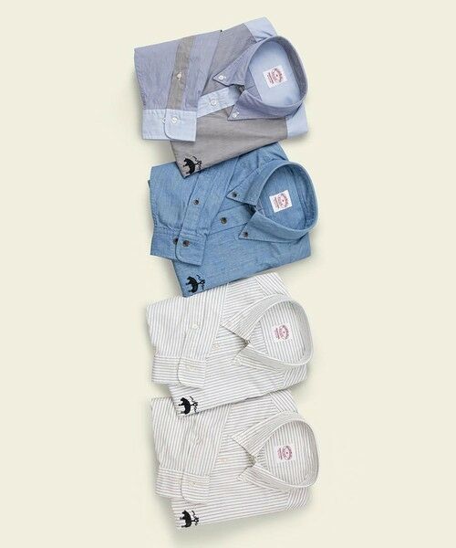 Brooks Brothers / ブルックス ブラザーズ シャツ・ブラウス | ◆オンラインストア限定◆ コットン　ビッグGFロゴ　ボタンダウン　ファンシャツ　Traditional Fit | 詳細6