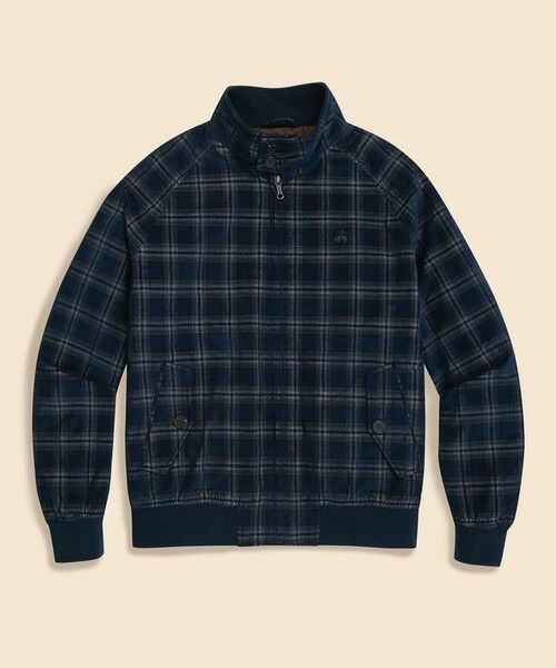 Brooks Brothers / ブルックス ブラザーズ ブルゾン | コットンコーデュロイ　GFロゴ　チェック　キルティング　ボマージャケット | 詳細4