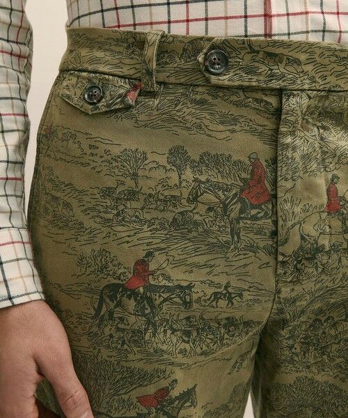 Brooks Brothers / ブルックス ブラザーズ チノ・ワークパンツ | ストレッチコットンツイル　ポールブラウン　オーバーダイ　チノパンツ　Slim | 詳細3