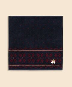 Brooks Brothers / ブルックス ブラザーズ ハンカチ | スーピマコットン　フェアアイル　ミニタオル