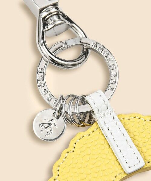 Brooks Brothers / ブルックス ブラザーズ キーホルダー・ストラップ | カウレザー　GFロゴ　キーホルダー | 詳細5