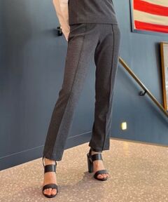 Brooks Brothers / ブルックス ブラザーズ スラックス・ドレスパンツ | ポリエステル／コットン　サイドジップ　クロップドパンツ