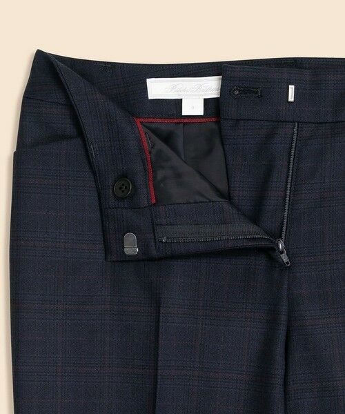 Brooks Brothers / ブルックス ブラザーズ その他パンツ | ウール グレンチェック クロップド ドレスパンツ | 詳細3